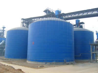 临河水泥钢板库改造